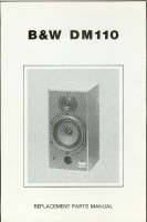 Bowers & Wilkins DM-110-Service-Manual